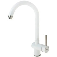 Кухонний змішувач Fabiano FKM 39 SS Alpine White Білий (8232.401.0234)