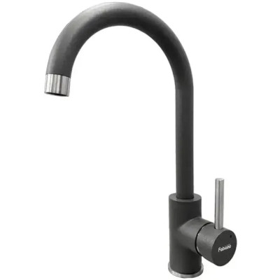 Кухонный смеситель Fabiano FKM 41 SS Titanium Титановый (8232.401.0266)
