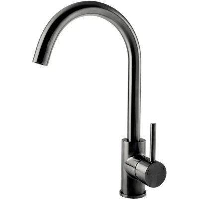 Кухонный смеситель Fabiano FKM 41 SS Nano Graphite Графит PVD (8232.401.1137)