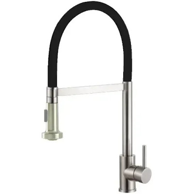 Кухонный смеситель Fabiano FKM 43C SS Inox Нержавеющая сталь (8232.401.0220)