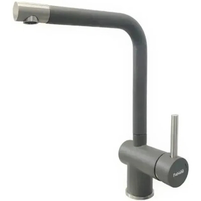 Кухонный смеситель Fabiano FKM 45 SS Grey Metallic Серый металлик (8232.401.0806)