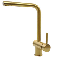 Кухонний змішувач Fabiano FKM 45 SS Nano Gold Золото (8232.401.1139)
