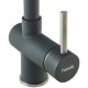 Кухонный смеситель Fabiano FKM 46P SS Antracit Антрацит (8232.401.0194)