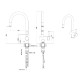 Кухонный смеситель Fabiano FKM 47P SS Inox Нержавеющая сталь (8232.401.0239) Кухонный смеситель Fabiano FKM 47P SS Inox Нержавеющая сталь (8232.401.0239)