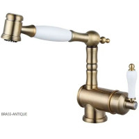 Кухонный смеситель Fabiano FKM 67P SS Brass Antique Латунь (8232.403.0754)