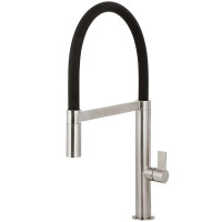 Кухонный смеситель Fabiano FKM 68P SS Inox Нержавеющая сталь (8232.401.1020)