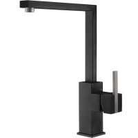 Кухонний змішувач Fabiano FKM 69 SS Velvet Back Чорний (8232.401.1600)