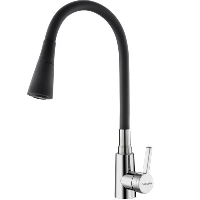 Кухонный смеситель Fabiano FKM 73 SS Flex Inox Нержавеющая сталь (8232.401.1611)