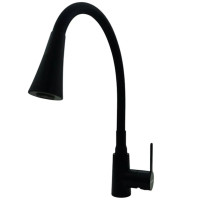 Кухонный смеситель Fabiano FKM 73 SS Flex Velvet Black Черный (8232.401.1856)