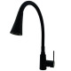 Кухонный смеситель Fabiano FKM 73 SS Flex Velvet Black Черный (8232.401.1856)