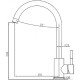Кухонный смеситель Fabiano SKF 850 ST Grey Metallic Серый металлик (8232.401.0912) Кухонный смеситель Fabiano SKF 850 ST Grey Metallic Серый металлик (8232.401.0912)