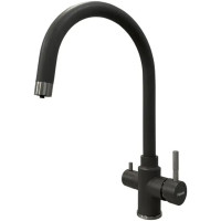 Кухонний змішувач Fabiano SKFC 90 ST Titanium з підключенням до фільтрованої води Титановий (8232.401.1074)