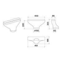 Переходник Falmec KACL.762 Переходник Falmec KACL.762
