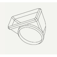 Переходник угловой Falmec KACL.371