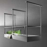 Островная кухонная вытяжка Falmec SPAZIO 180 Нержавеющая сталь