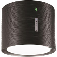 Пристенная кухонная вытяжка Falmec TWISTER 45 alluminio nero (450) Матовый алюминий