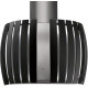 Пристінна кухонна витяжка Falmec PRESTIGE 65 inox vetro nero (800) Нержавіюча сталь / чорне скло