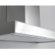 Пристінна кухонна витяжка Falmec BLADE 90 inox vetro bianco (800) Нержавіюча сталь і біле скло