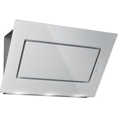 Пристінна кухонна витяжка Falmec QUASAR 90 vetro bianco (800) Нержавіюча сталь/біле скло