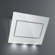 Пристенная кухонная вытяжка Falmec QUASAR 90 vetro bianco (800) Нержавеющая сталь/белое стекло