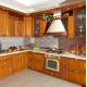 Пристенная кухонная вытяжка Falmec MIMOSA 60 GOFRA WALNUT (600) Белая с деревянной рамкой