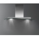 Пристенная кухонная вытяжка Falmec ONDA 90 inox vetro (800) Нержавеющая сталь, прозрачное стекло