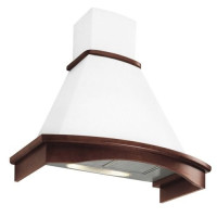 Пристінна кухонна витяжка Falmec MIMOSA 90 GOFRA WALNUT (600) біла з дерев'яною рамкою Пристінна кухонна витяжка Falmec MIMOSA 90 GOFRA WALNUT (600) біла з дерев'яною рамкою