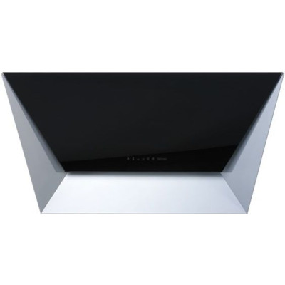 Пристінна кухонна витяжка Falmec PRISMA 115 inox vetro nero (800) Нержавіюча сталь і чорне скло