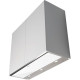 Вбудована кухонна витяжка Falmec MOVE 60 inox vetro bianco (800) Нержавіюча сталь, біле скло