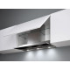 Встраиваемая кухонная вытяжка Falmec MOVE 90 inox vetro nero (800) Нержавеющая сталь/черное стекло