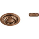 Вентиль Franke для моек с нержавеющей стали с переливом, PVD copper (112.0652.978) Вентиль Franke для моек с нержавеющей стали с переливом, PVD copper (112.0652.978)