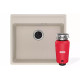 Комплект Franke мойка MRG 610-52 TL Сахара + SLIM 50 измельчитель пищевих отходов (114.0763.941)