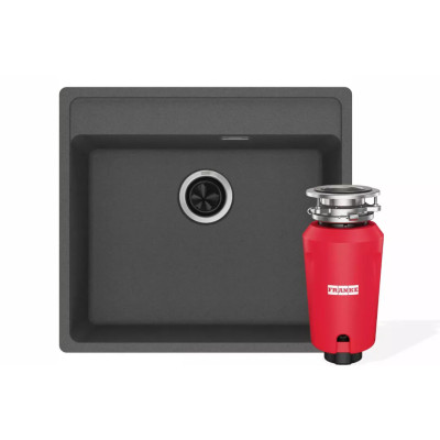 Комплект Franke мойка MRG 610-52 TL Серый сланец + SLIM 50 измельчитель пищевих отходов (114.0763.943)