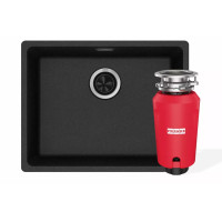 Комплект Franke мойка MRG 110-52 Оникс + SLIM 50 измельчитель пищевих отходов (125.0763.932)