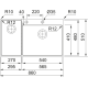 Кухонная мойка с нержавеющей стали Franke BWX 220-54-27, чаша справа (127.0538.260) Кухонная мойка с нержавеющей стали Franke BWX 220-54-27, чаша справа (127.0538.260)