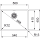 Кухонная мойка с нержавеющей стали Franke BXX 210/110-54 (127.0371.513)