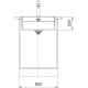 Кухонная мойка с нержавеющей стали Franke BXX PRO 210/110-50 (127.0749.946)