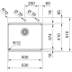 Кухонная мойка с нержавеющей стали Franke BXX PRO 210-50 TL (127.0749.943) Кухонная мойка с нержавеющей стали Franke BXX PRO 210-50 TL (127.0749.943)