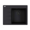 Кам'яна кухонна мийка Franke CNG 611-62 TL Black Edition Чорний матовий, крило ліворуч (114.0699.240)