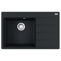 Кам'яна кухонна мийка Franke CNG 611-78 TL Чорний матовий, крило праворуч (114.0630.474)