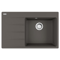 Кам'яна кухонна мийка Franke CNG 611-78 TL Сірий сланець, крило зліва (114.0716.709)