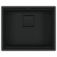 Каменная кухонная мойка Franke KNG 110-52 Black Edition Черный матовый, под столешницу (125.0732.283)