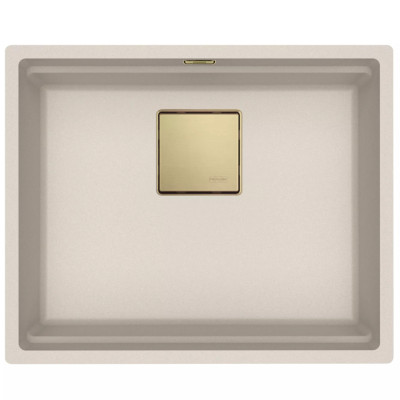 Каменная кухонная мойка Franke KNG 110-52 Gold Edition Сахара, под столешницу (125.0762.027)