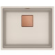 Каменная кухонная мойка Franke KNG 110-52 Copper Edition Сахара, под столешницу (125.0762.028)