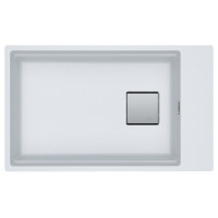 Каменная кухонная мойка Franke KNG 110-62 Белый, под столешницу (125.0517.098)