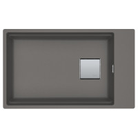 Каменная кухонная мойка Franke KNG 110-62 Серый камень, под столешницу (125.0576.307)