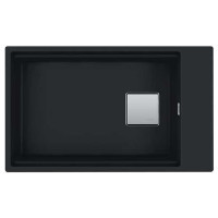 Каменная кухонная мойка Franke KNG 110-62 Черный матовый, под столешницу (125.0631.519)