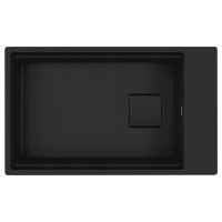 Каменная кухонная мойка Franke KNG 110-62 Black Edition Черный матовый, под столешницу (125.0732.284)