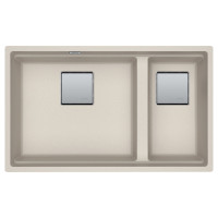 Каменная кухонная мойка Franke KNG 120 Сахара, под столешницу (125.0517.109)