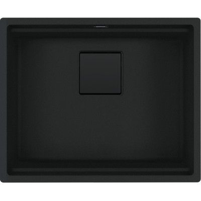 Каменная кухонная мойка Franke KNG PRO 110-52 Black Edition Черный матовый, под столешницу (125.0750.487)
